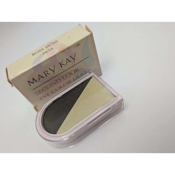 Mary Kay Other - MARY KAY Second Look Eyeshadow Powder BOSS MOSS Duet 2634 0.07 oz In Box Vintage